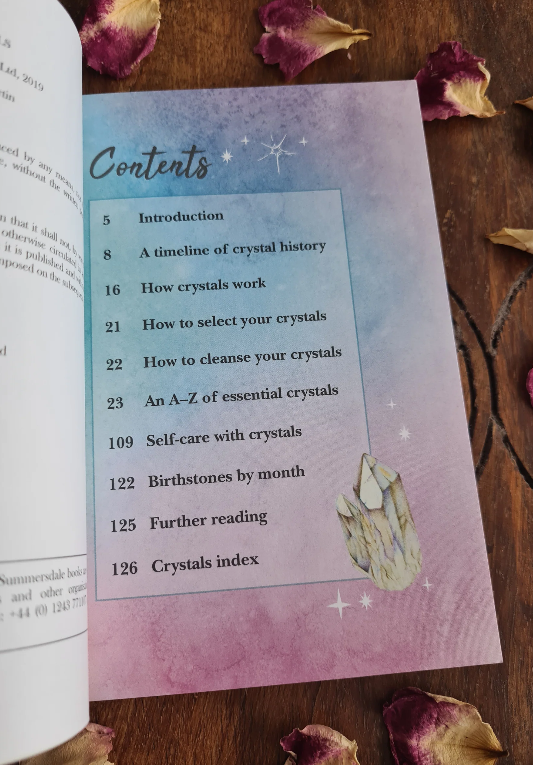 Little Bit of Crystals (hc) by Cassandra Eason