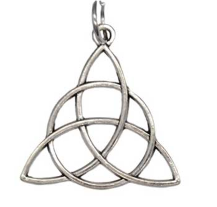 1 1/8" Triquetra amulet