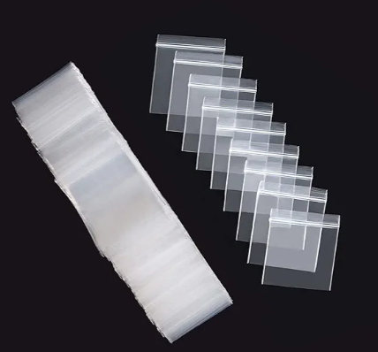 1,000/pk ReSealable 4" x 4" 2mil clear