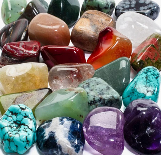 Mixed Tumbled Crystals 1 pound